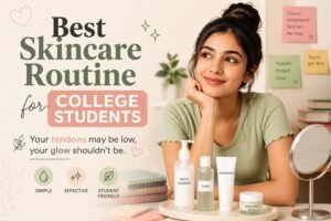 best skincare routine for college students with simple affordable skincare steps