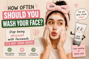 funny skincare featured image about overwashing your face and damaging your skin barrier