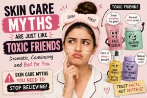 funny skincare featured image about overwashing your face and damaging your skin barrier