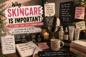 Why skincare is important beyond beauty for healthy glowing skin